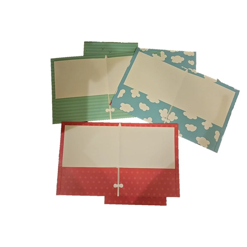 Motivational Pocket Folders Set of 3 Cute‎ School Office Supplies
